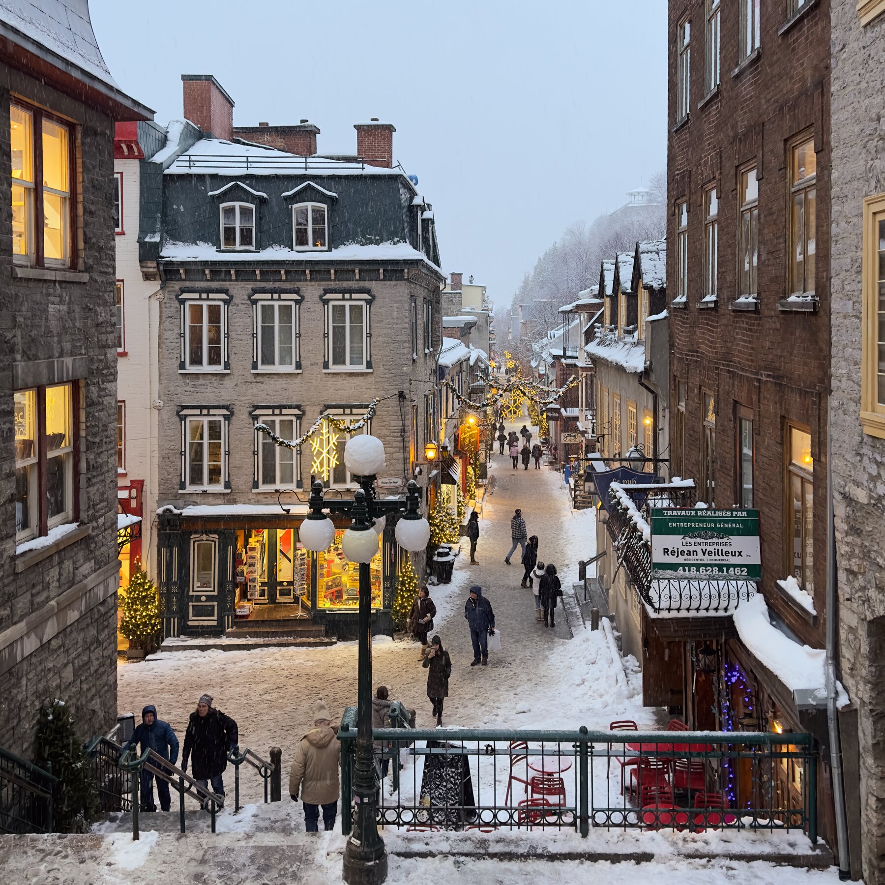 Rue du Petit-Champlain in Québec City