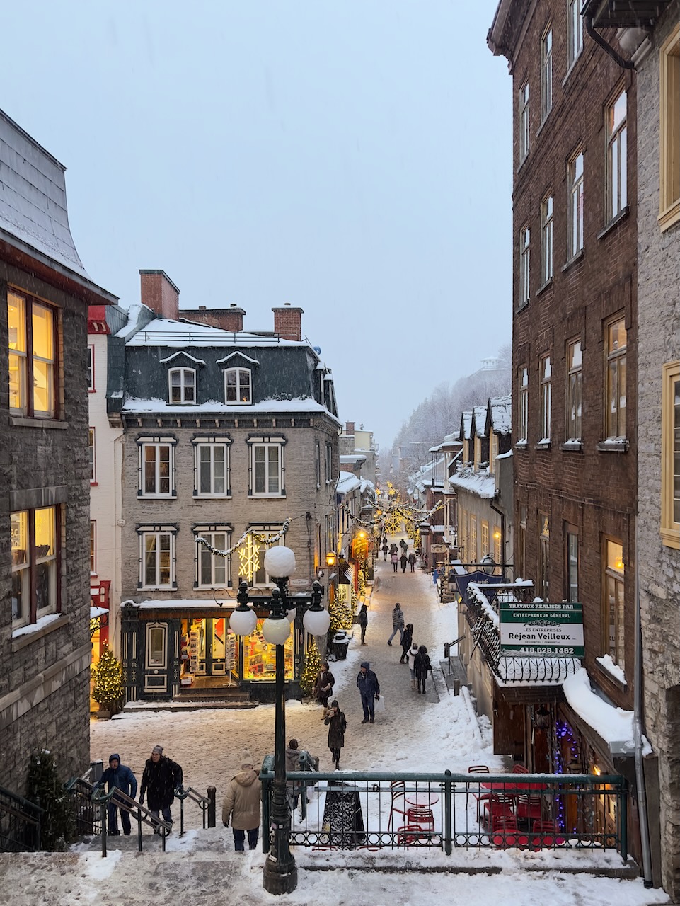 Rue du Petit-Champlain, Ville de Québec, Canada