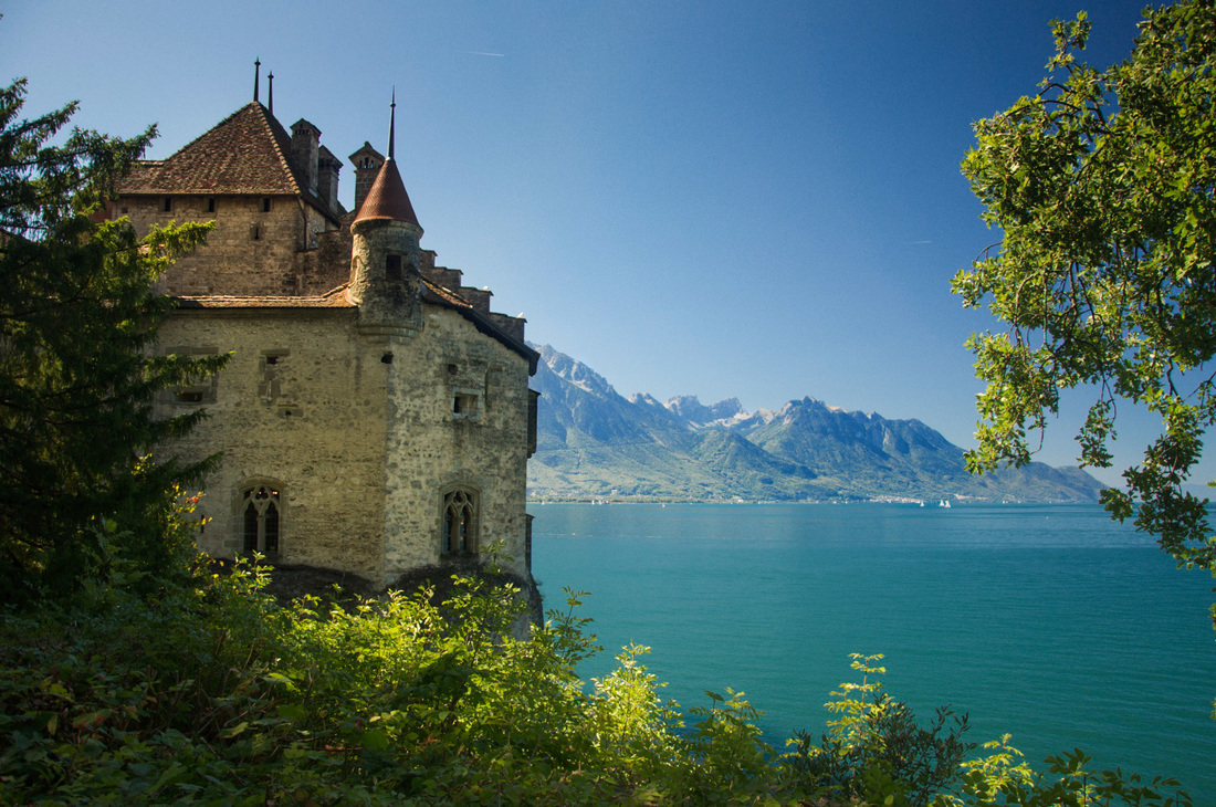 Le château de Chillon, Montreux, Switzerland