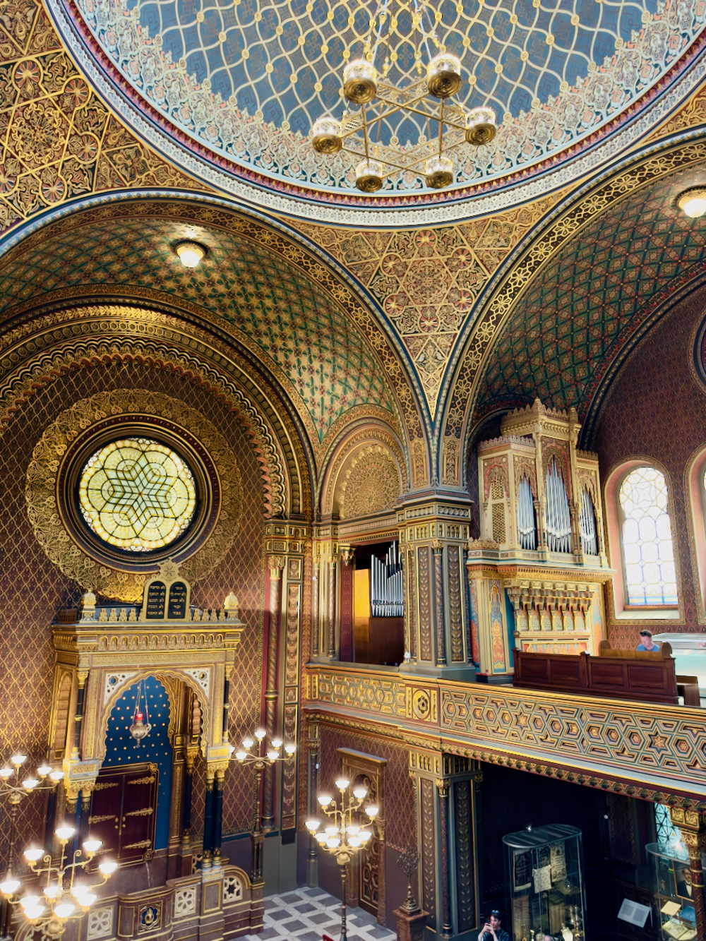 The Spanish synagogue in Prague, Czech Republic